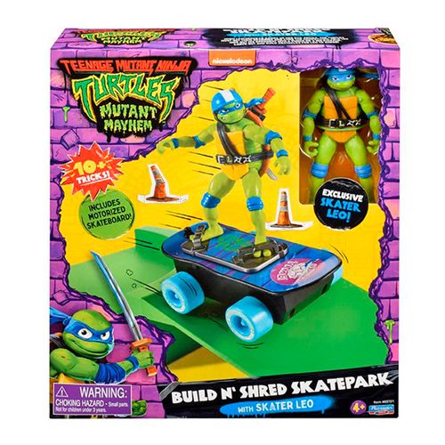 SURTIDO Tortugas ninja movie parque skate con figura
