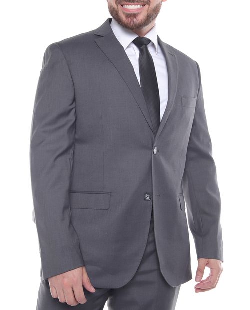 Saco básico Zanetti Orange gris heather para hombre