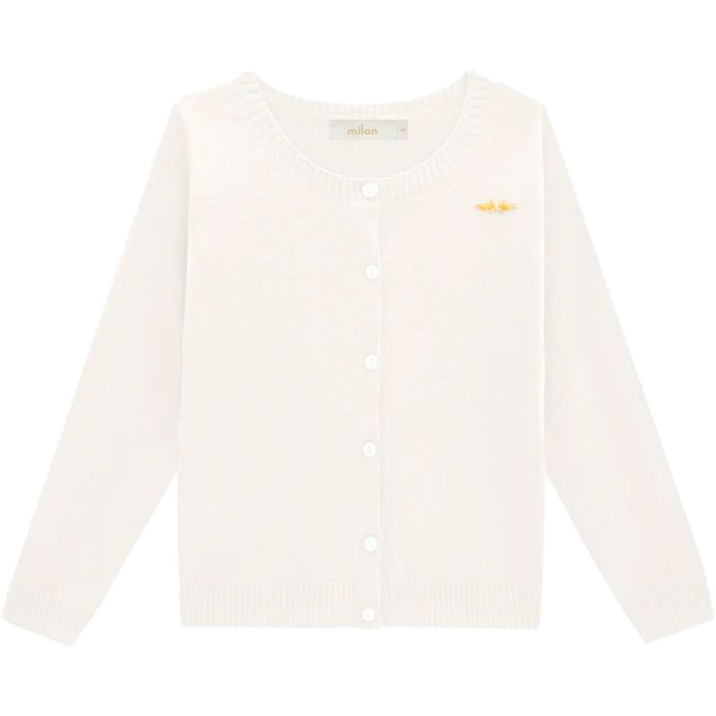 Sweter blanco niña sale