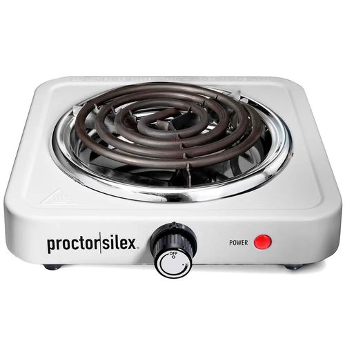 Placa de cocina de un quemador eléctrico