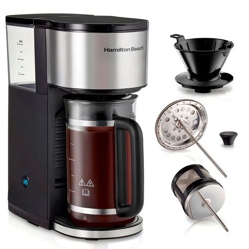 Cafetera Hamilton Beach 7 en 1  6 tazas