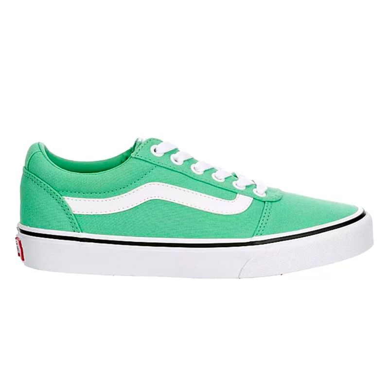 Zapato casual Vans Ward color verde para mujer