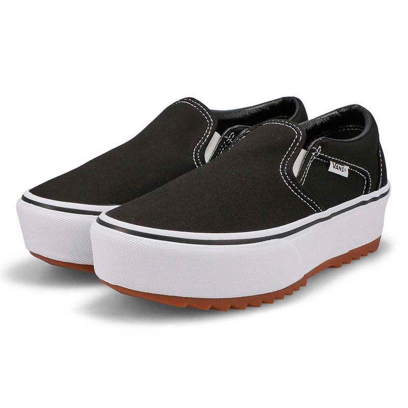 Zapatos womens vans negro sales