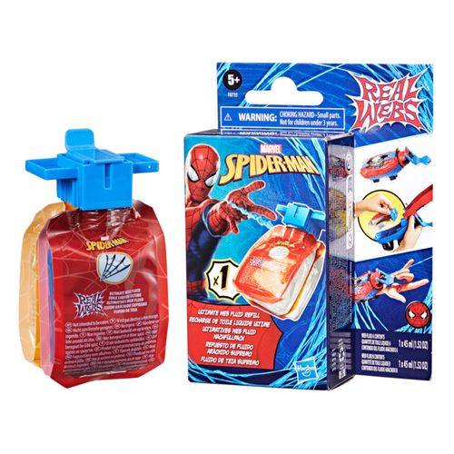 Spider-man real webs repuesto de fluido arácnido supremo