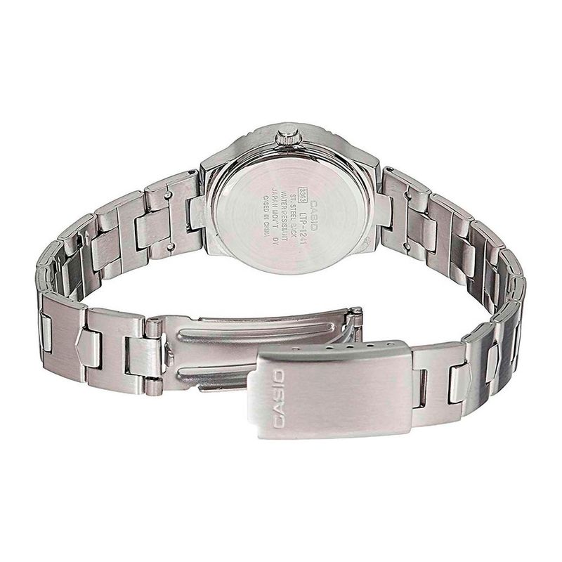 100701211-Reloj-Casio-analogo-de-metal-plateado-para-dama