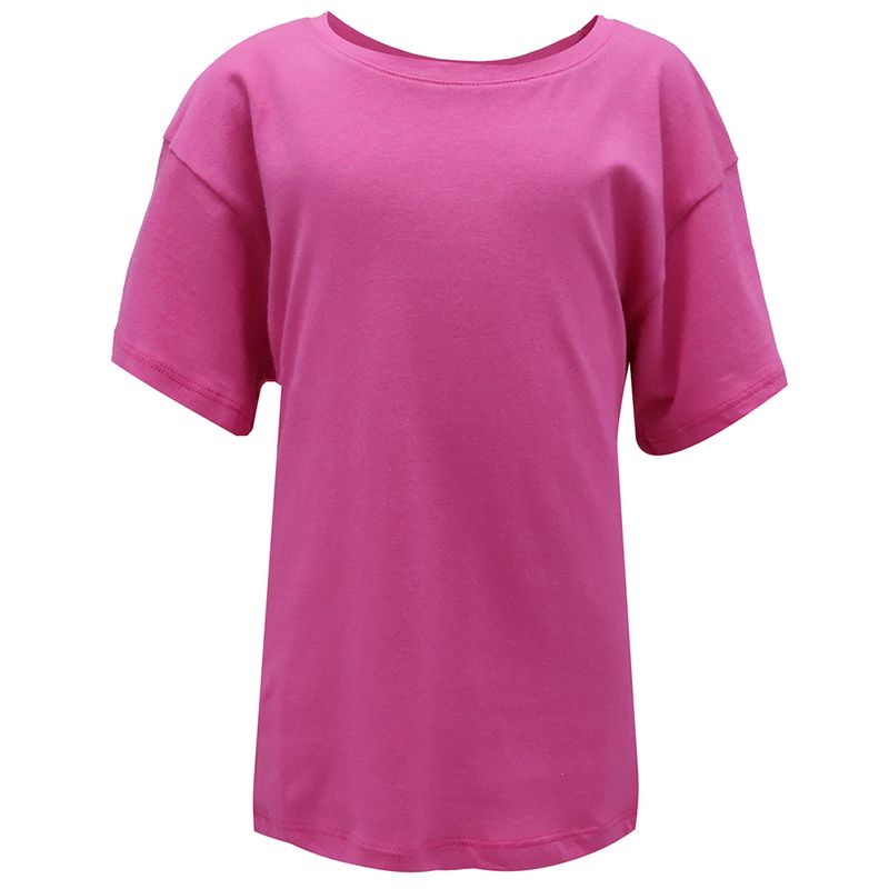 Blusa rosada solido para nina