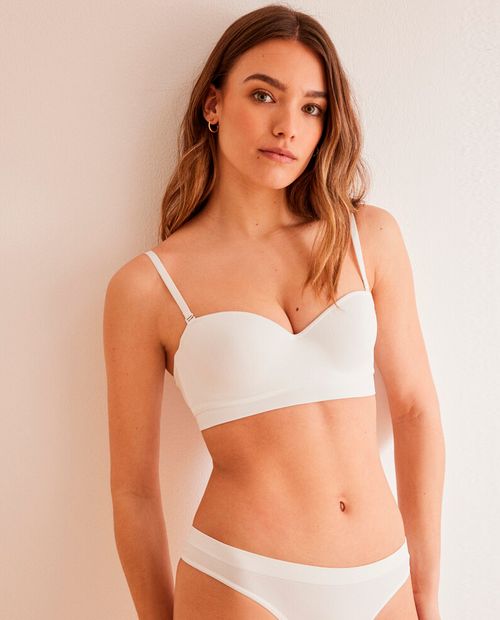Brassier Women Secret sin aros blanco para mujer