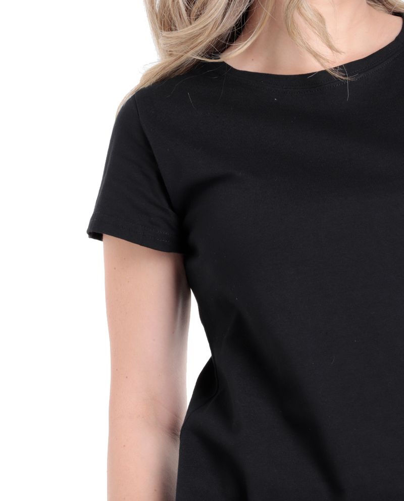 104605048-Camiseta-Nicolle-negra-manga-corta-para-mujer
