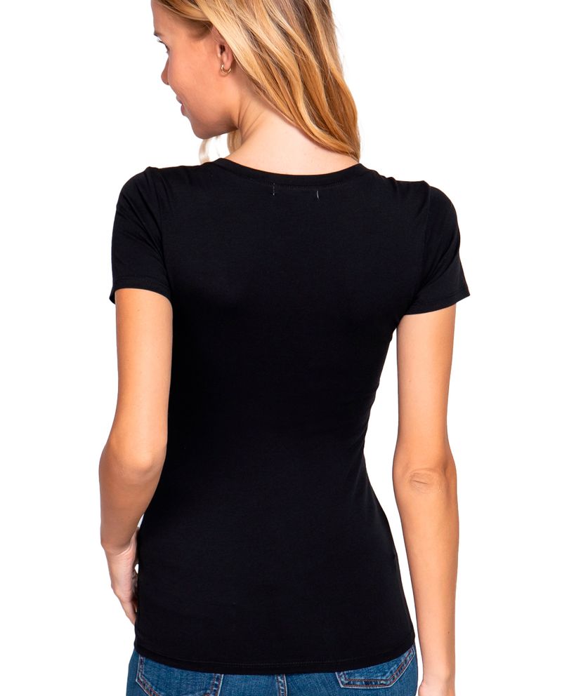 104630986-Camiseta-Active-Basic-negra-manga-corta-para-mujer