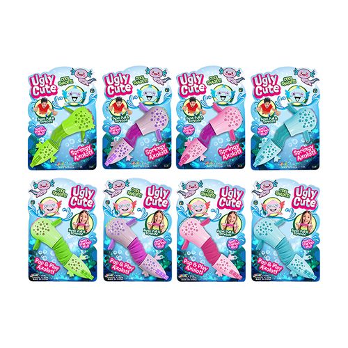 Ugly cute mix gel magica con brillos configuras de axolotl