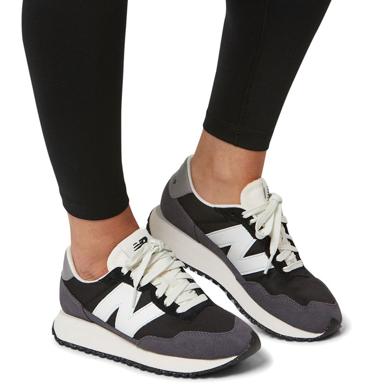 New balance dama negro best sale