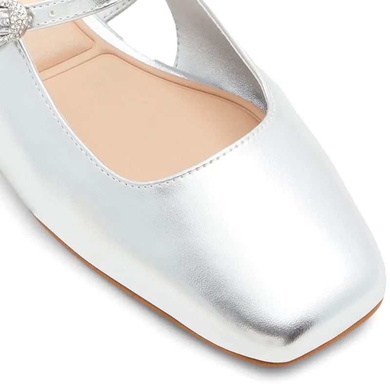 Aldo Zapato Plateado Mujer Zapato Casual Aldo Color Plateado Para