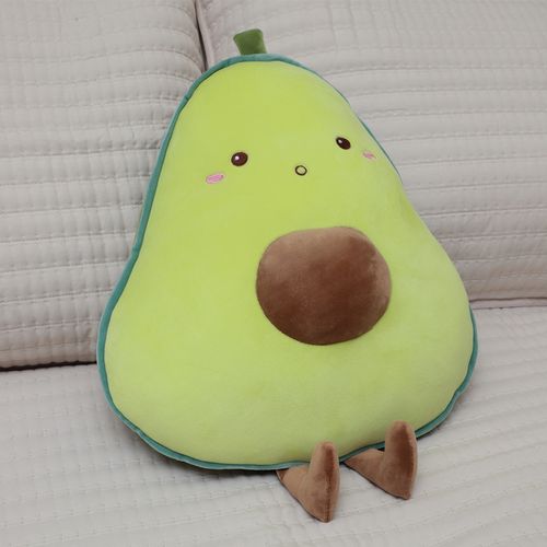 Cojín con forma de aguacate