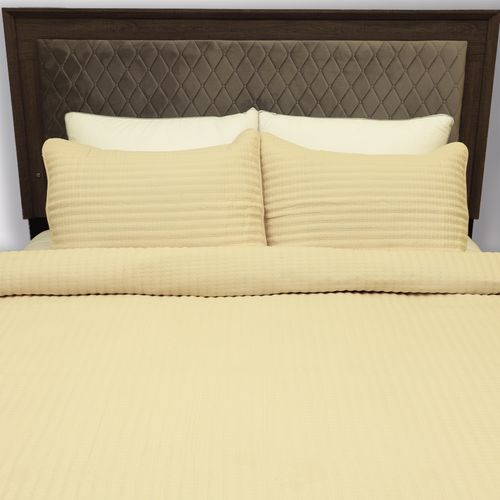 Cubrecama deluxe diseño sólido