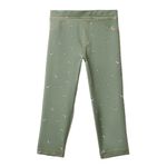 Legging-verde-con-estampado-de-flores-para-niña