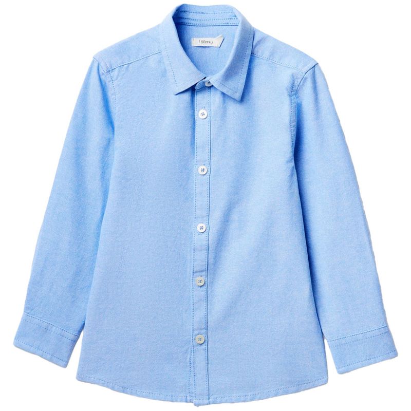 Camisa-celeste-solido-para-niño