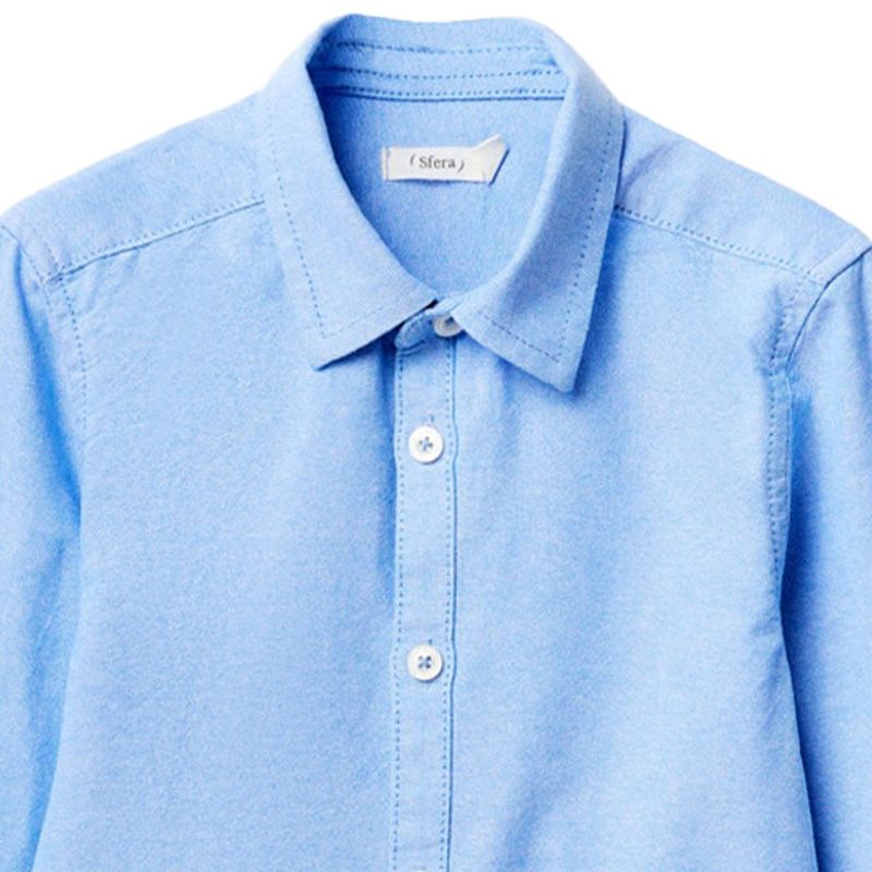 Camisa-celeste-solido-para-niño