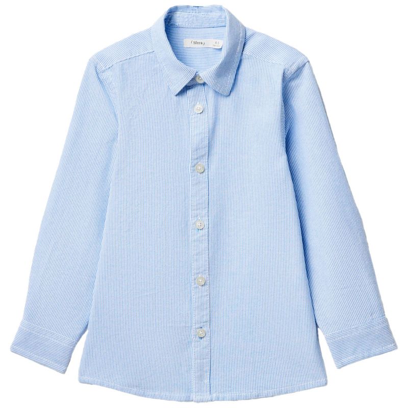 Camisa-celeste-a-rayas-para-niño