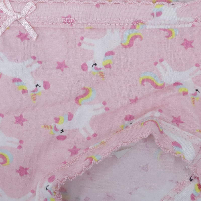 Set-de-camisola-y-bloomer-bicolor-con-estampado-de-unicornios-para-niña