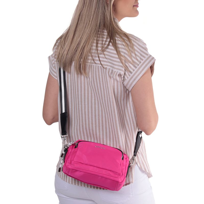 Bandolera Carteras Rosa Cartera Tipo Bandolera Amphora Aferdita
