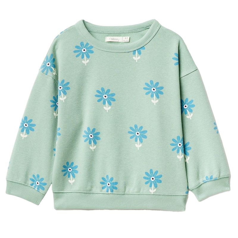 Sueter verde niña hotsell