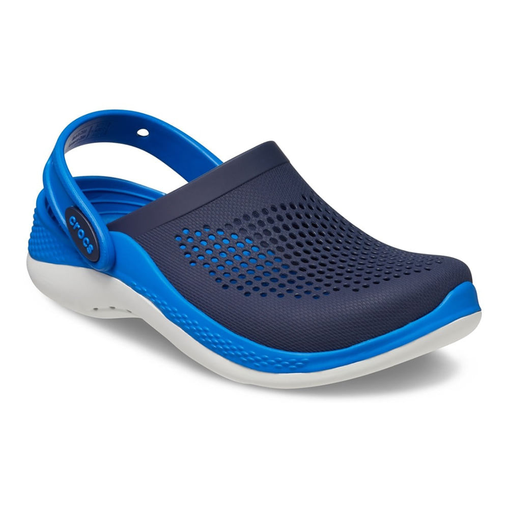 Crocs classic clog literide 360 color azul para niño - Siman Costa Rica