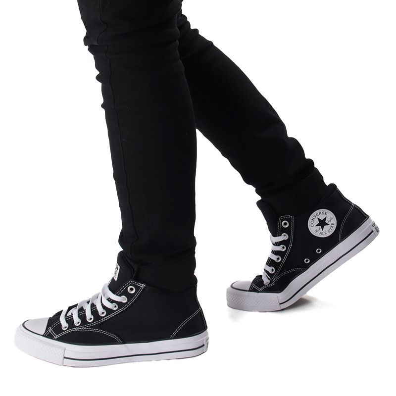 Converse negro hombre online