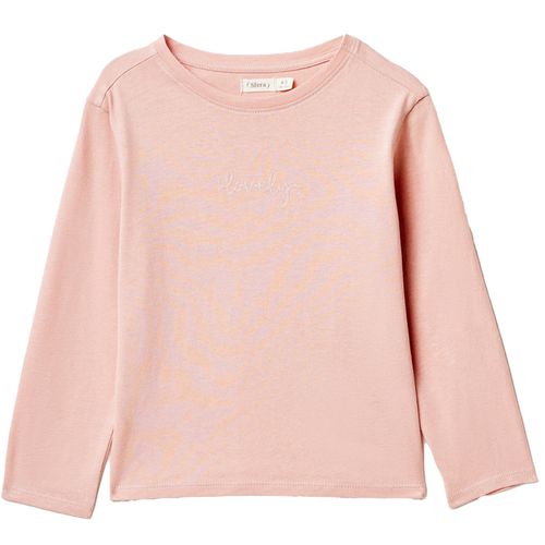 Blusa anaranjada sólido para niña