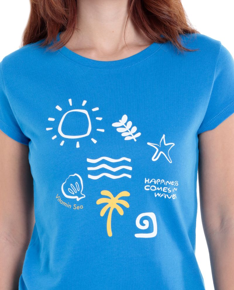 104640547-Camiseta-Orange-estampada-manga-corta-para-mujer