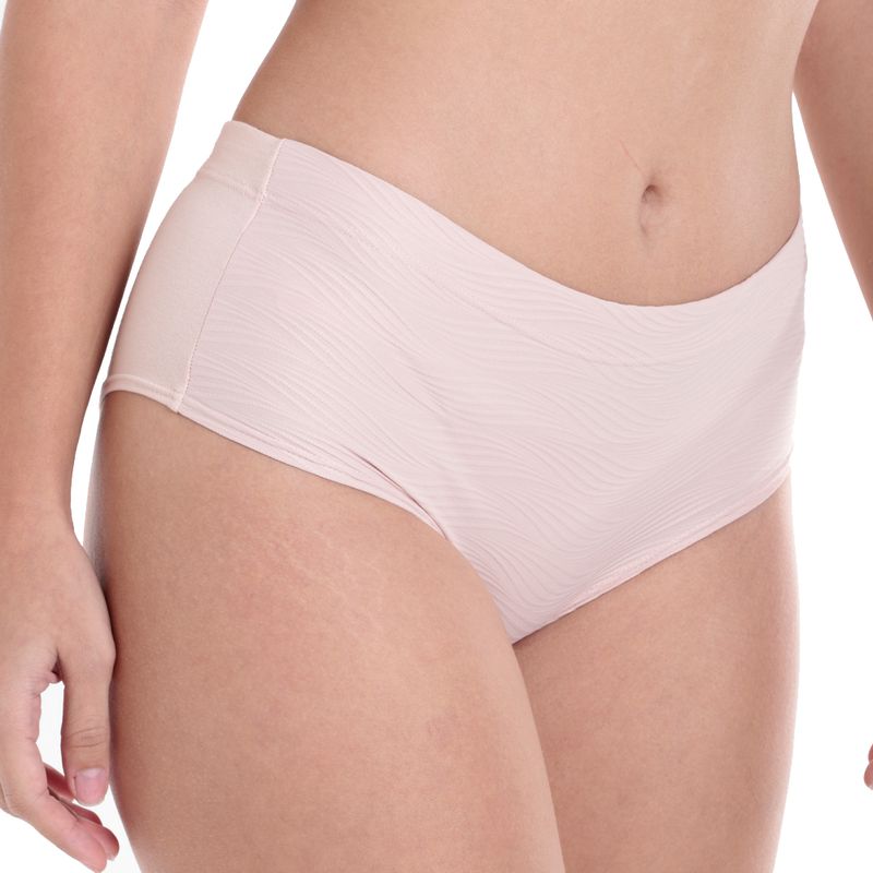 Panti St Rina rosado de cintura media para mujer