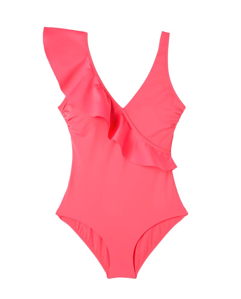 104631186-Traje-de-baño-Enfasis-rosado-de-tirantes-para-mujer