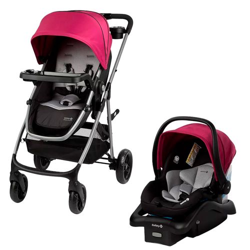 Coche y silla para carro Safety 1st Grow & Go Flex Orchid Bloom para bebé