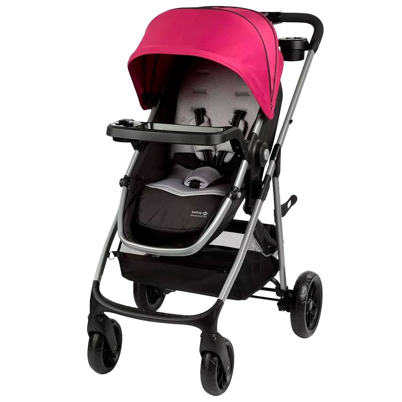 Coche-y-silla-para-carro-Safety-1st-Grow---Go-Flex-Orchid-Bloom-para-bebe