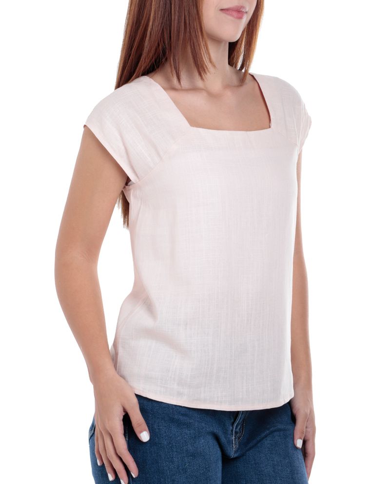 104442612-Blusa-Orange-casual-rosada-manga-corta-para-mujer