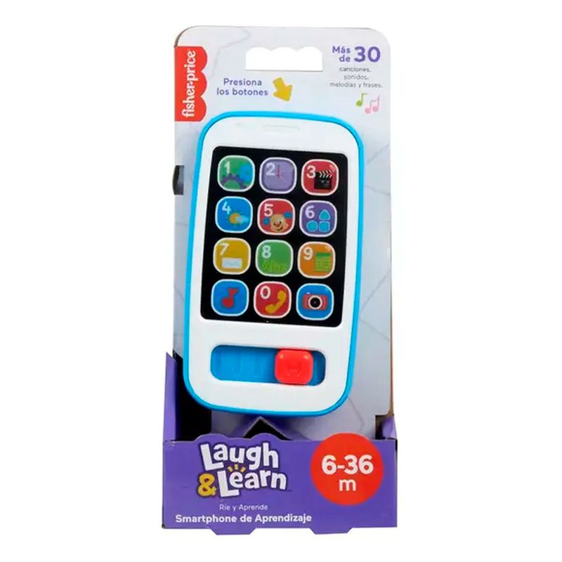 Fisherprice smartphone de aprendizaje azul Siman Guatemala