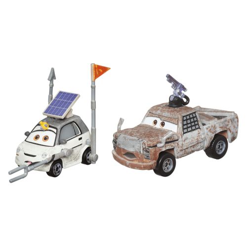 Disney Pixar Cars Vehículo de Juguete Personajes 2 Pack
