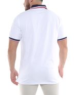 104581344-Camisa-polo-Oscar-de-la-Renta-blanca-solida-para-hombre