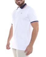 104581344-Camisa-polo-Oscar-de-la-Renta-blanca-solida-para-hombre