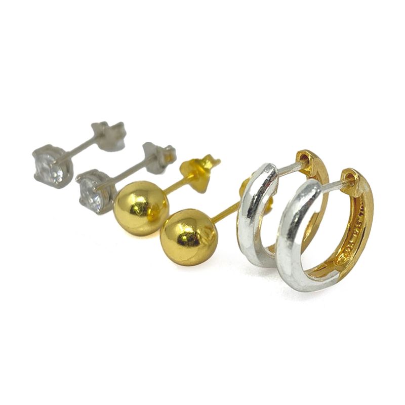 104587111-Set-de-aretes-cortos-de-plata-bicolor-para-mujer
