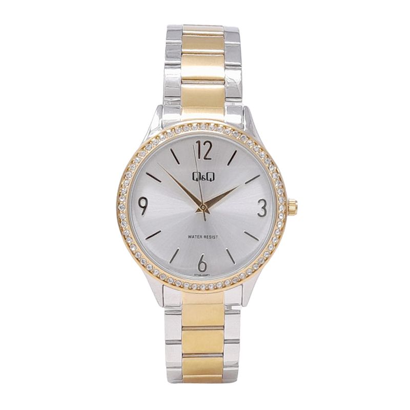 104631598-Reloj-Q-Q-analogo-de-metal-bicolor-para-mujer
