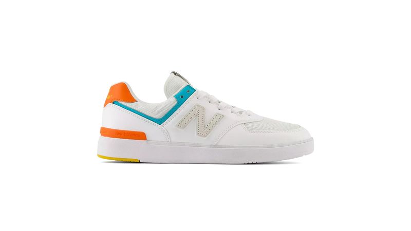 Zapato New Balance 574 deportivo casual blanco para hombre