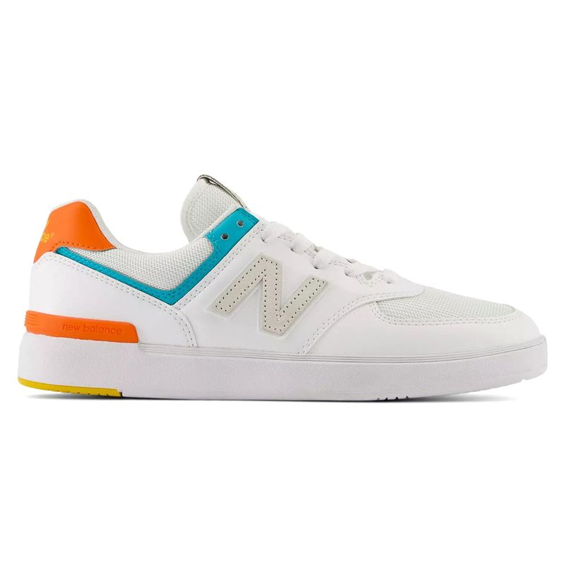 Zapato New Balance 574 deportivo casual blanco para hombre Siman Guatemala