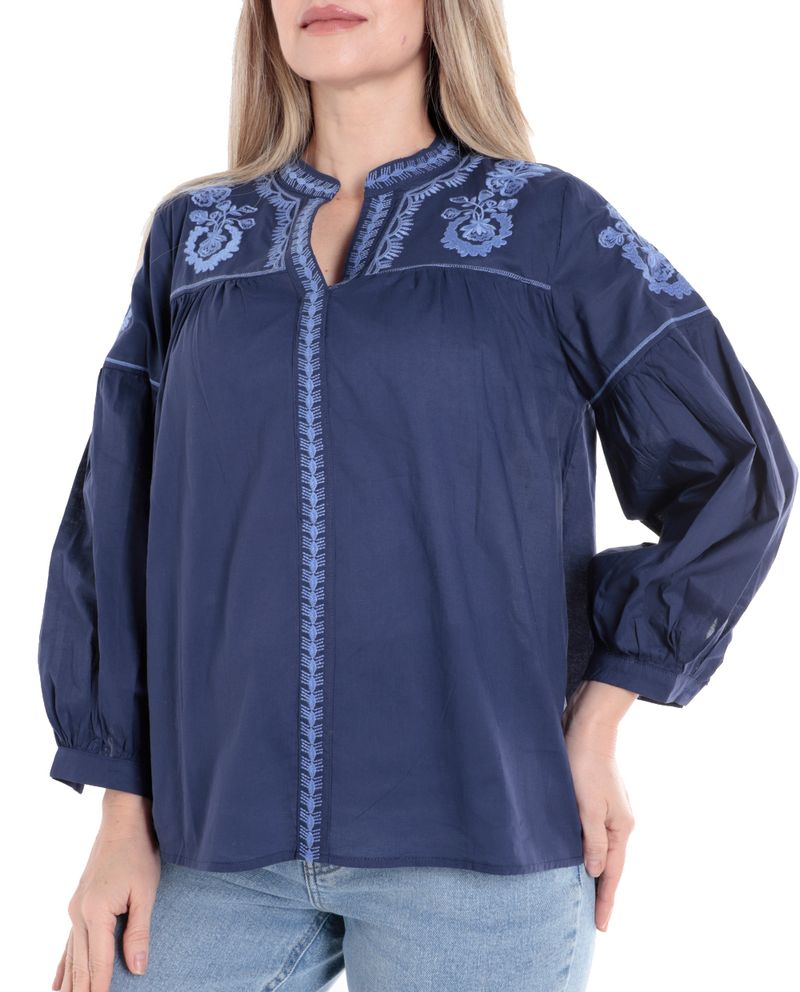 104442487-Blusa-Nicolle-casual-azul-manga-larga-para-mujer