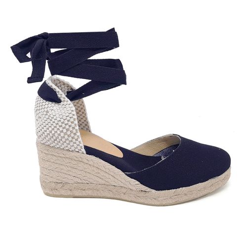 Zapato casual alpargata Chardi color azul para mujer