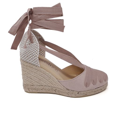 Zapato casual alpargata Chardi color beige para mujer