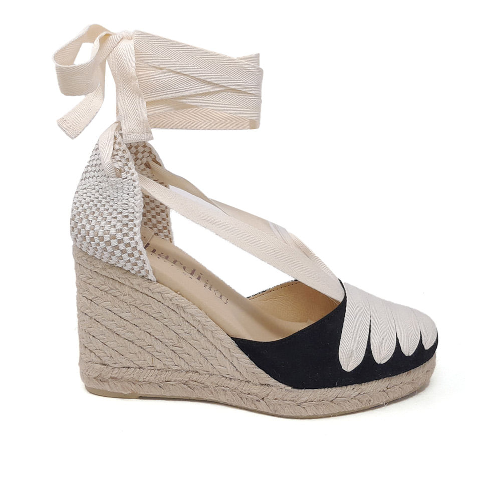 Zapato casual alpargata Chardi color negro para mujer - Siman Costa Rica