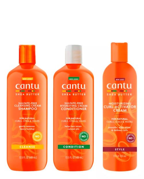 Set Cantu Activador de Rizos