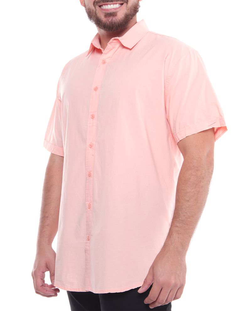 104614094-Camisa-casual-Gents-coral-solido-para-hombre