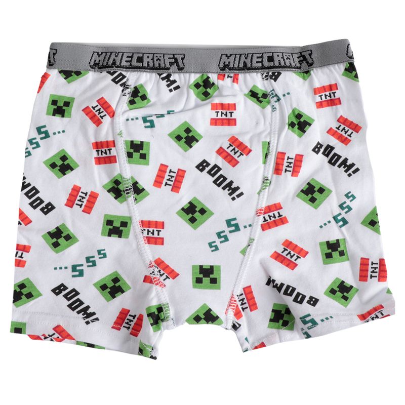 Set-de-3-piezas-ropa-interior-multicolor-con-estampado-de-minecraft-para-niño