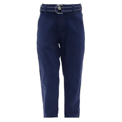 Pantalón azul sólido para niño